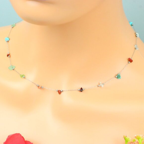 Delicate & Contemporary Necklace Chain, A Lovely Choice for Women, EVCH1108 - Picture 9 of 15